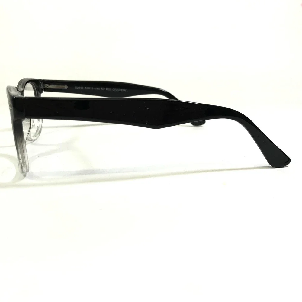 Smart Collection Eyeglasses Frames S2860 C2 BLK GRADIENT Clear Square 50-19-145